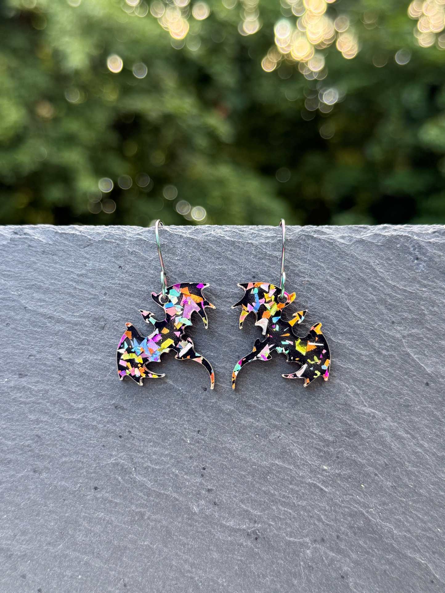 Dragon Acrylic Drop Dangle Earrings