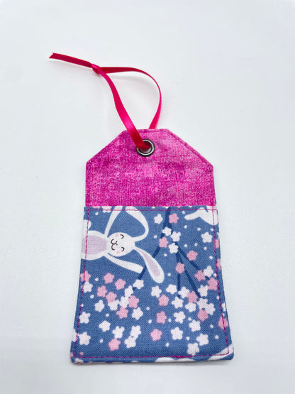 Hoppy Bunny Hanging Gift Card Holder