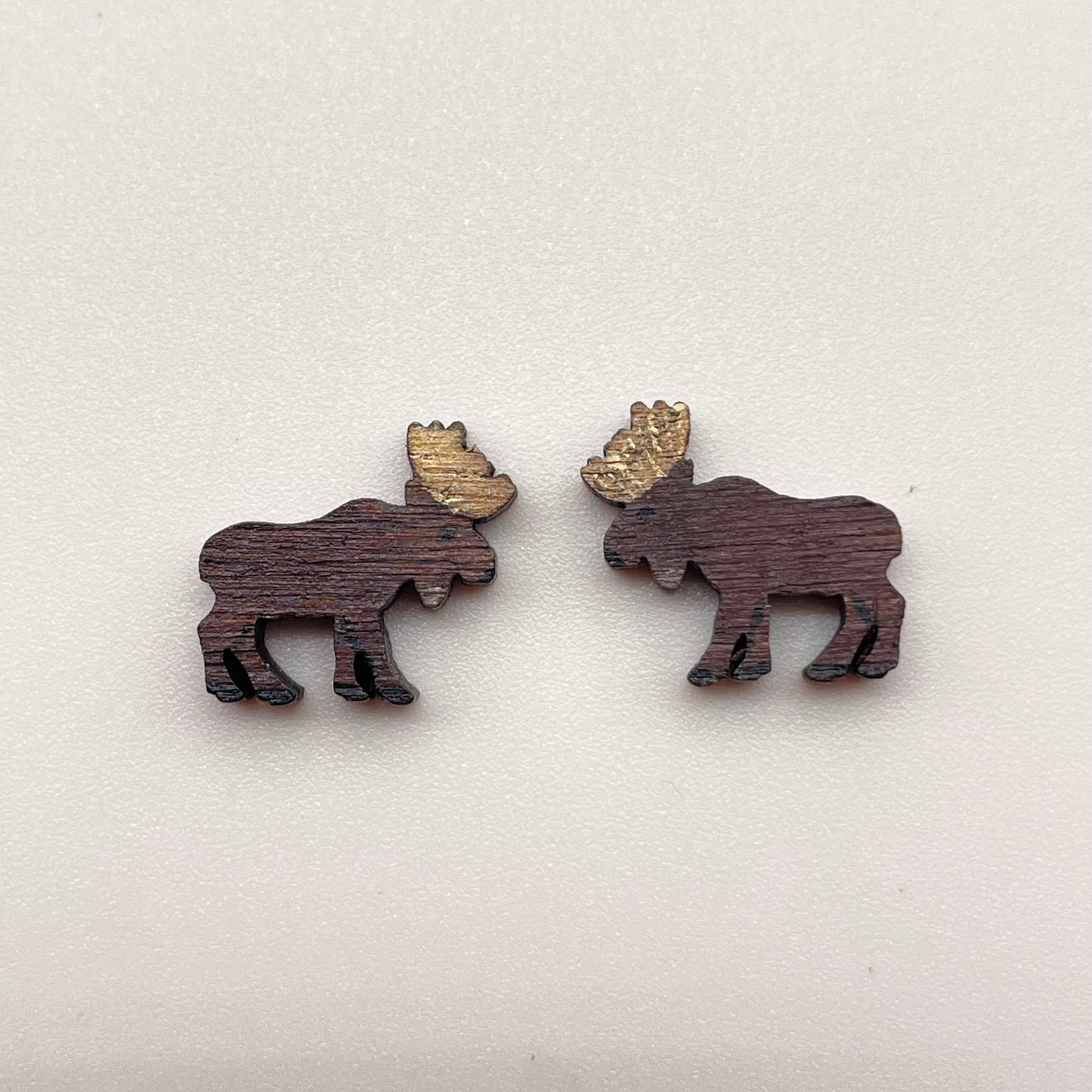 Moose Stud Earrings