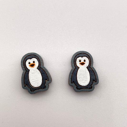 Penguin Stud Earrings