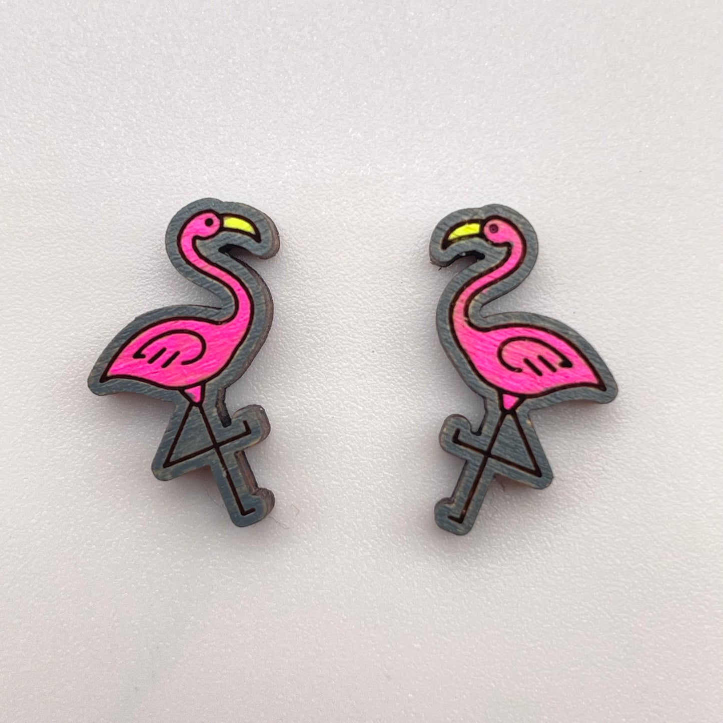 Flamingo Stud Earrings