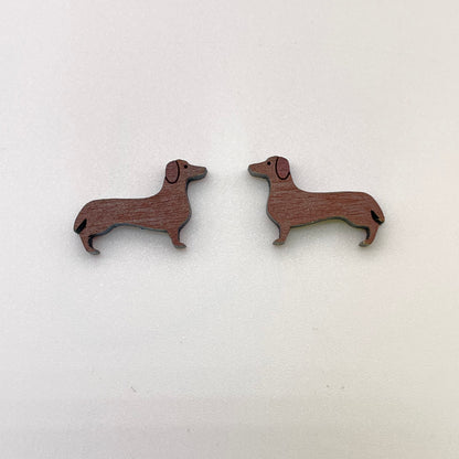 Dachshund Stud Earrings