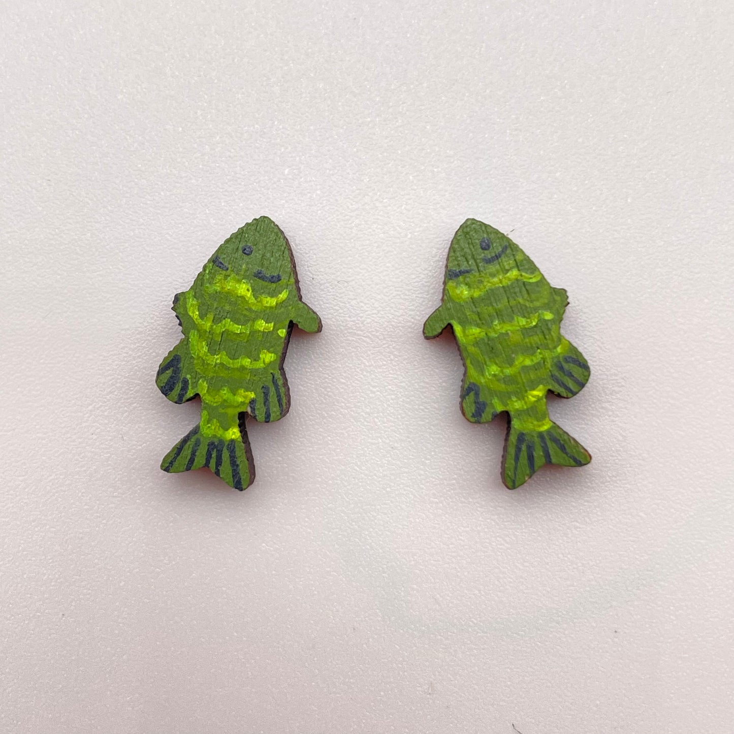 Fish Stud Earrings