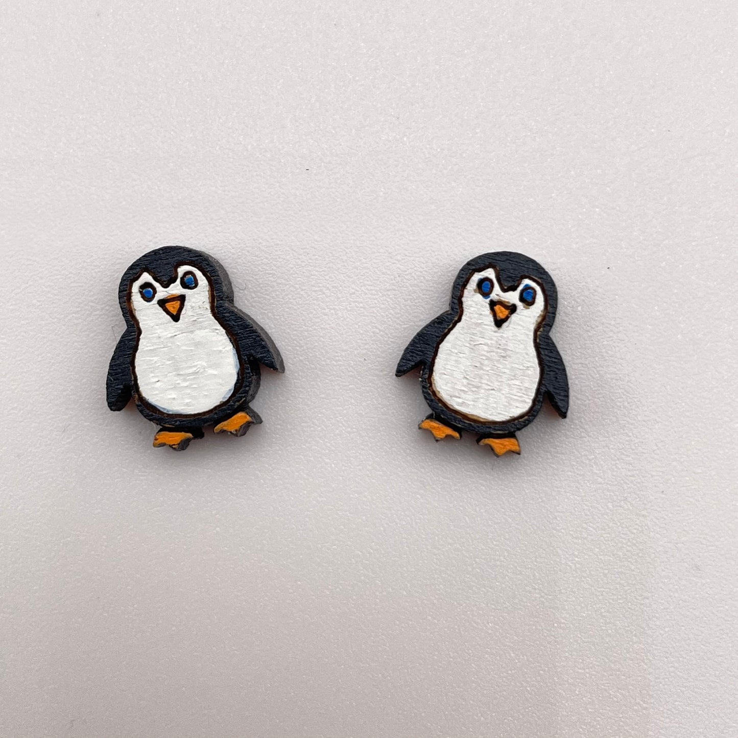 Penguin Stud Earrings