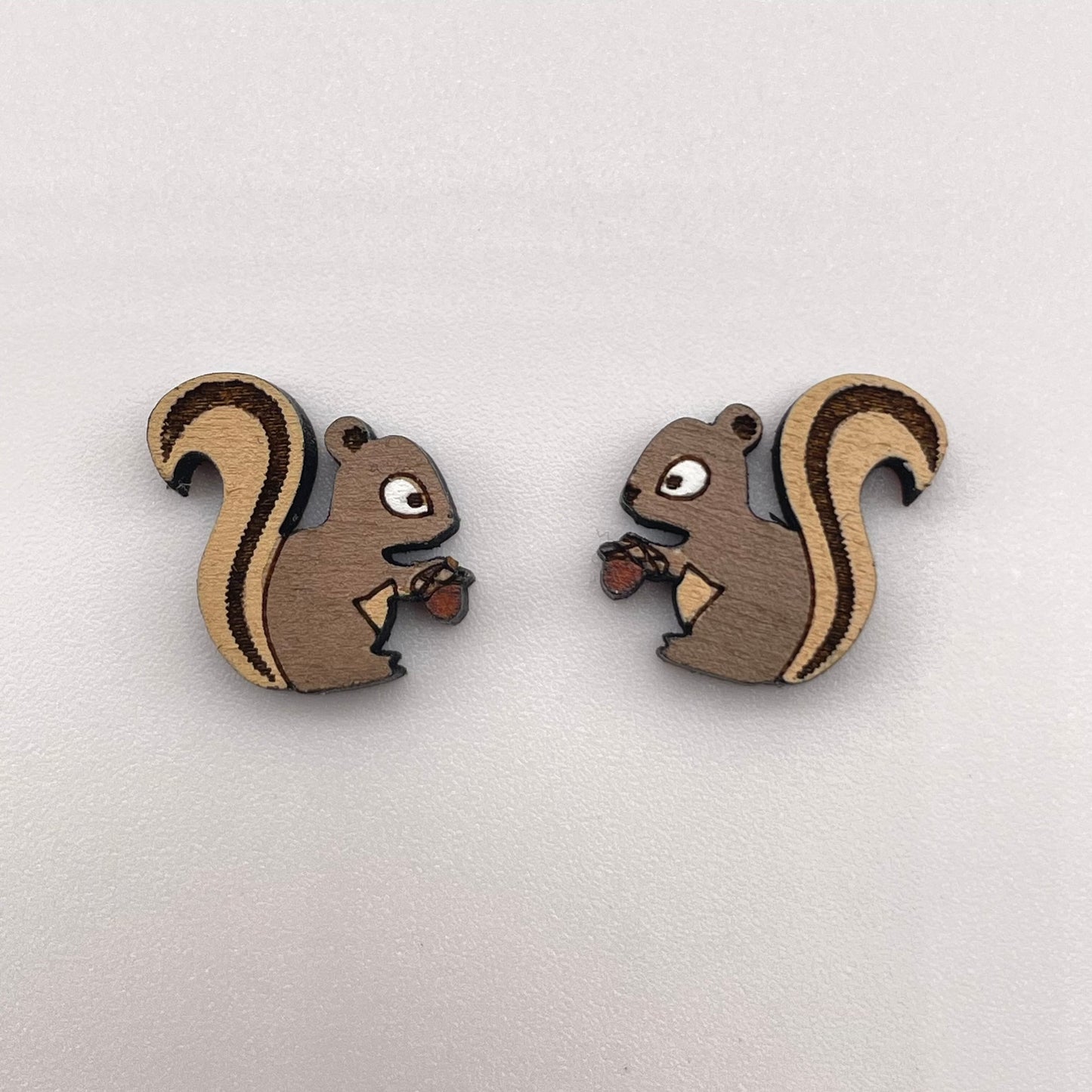 Squirrel Stud Earrings