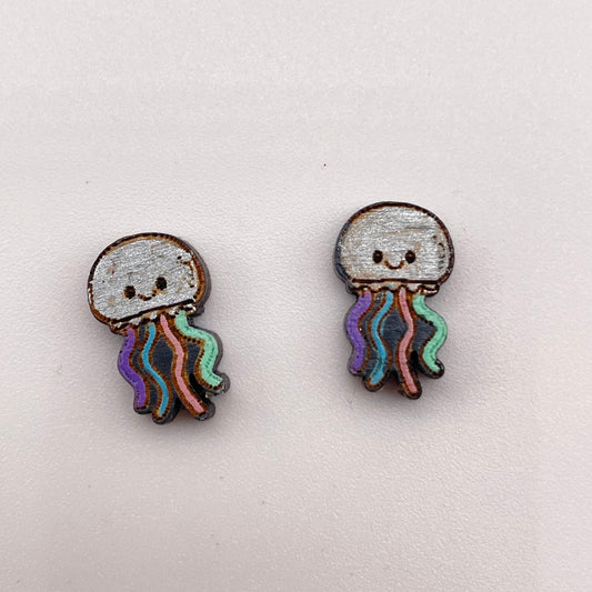 Jellyfish Stud Earrings