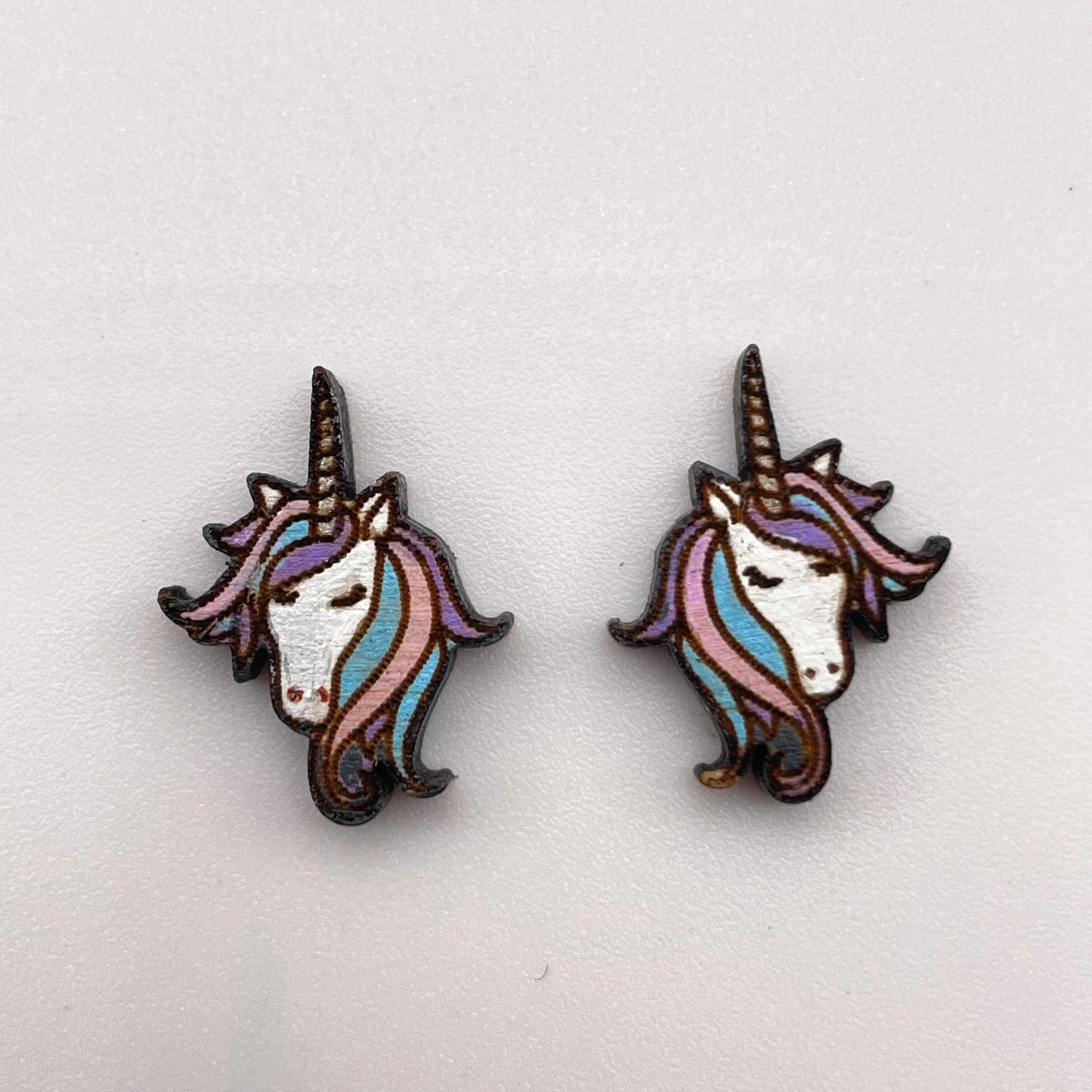 Unicorn Stud Earrings