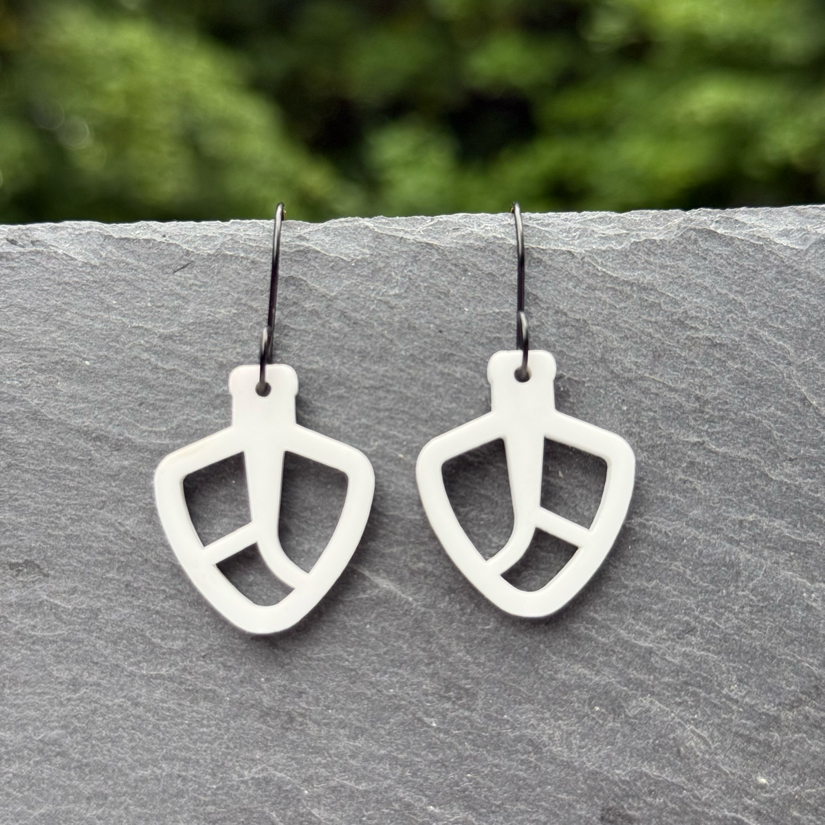 Mixer Paddle Acrylic Drop Dangle Earrings