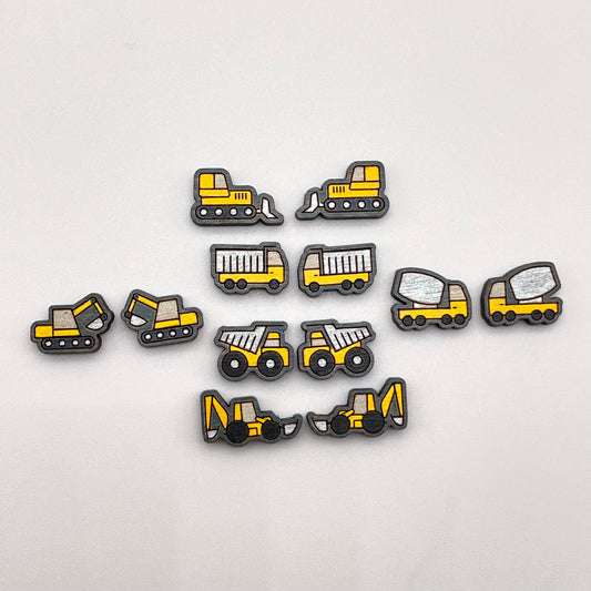 Heavy Equipment Vehicle Stud Earrings