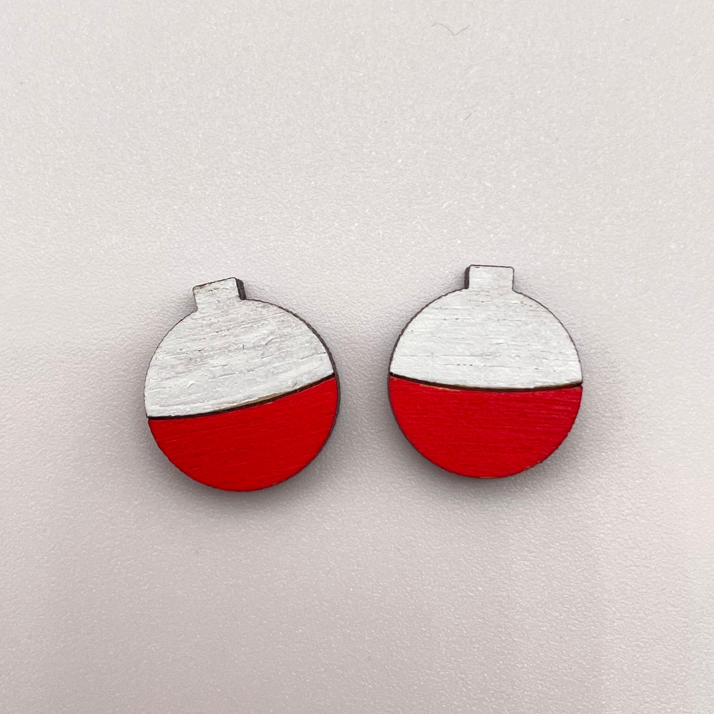 Fishing Bobber Stud Earrings