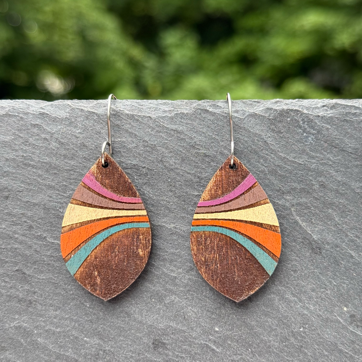 Retro Blast Drop Dangle Earrings