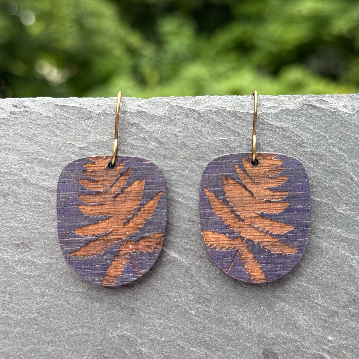 Fern Drop Dangle Earrings