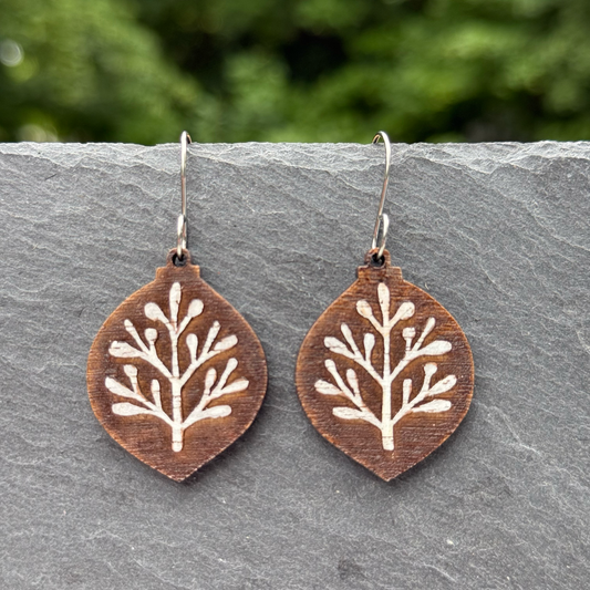 Sprout Drop Dangle Earrings