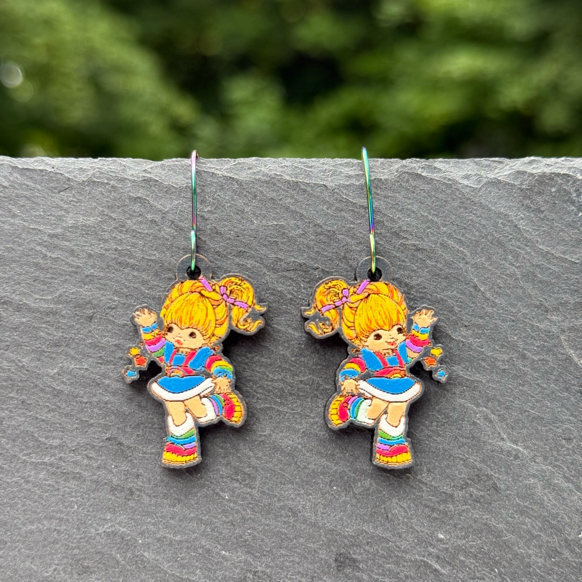 Rainbow Bright Drop Dangle Earrings