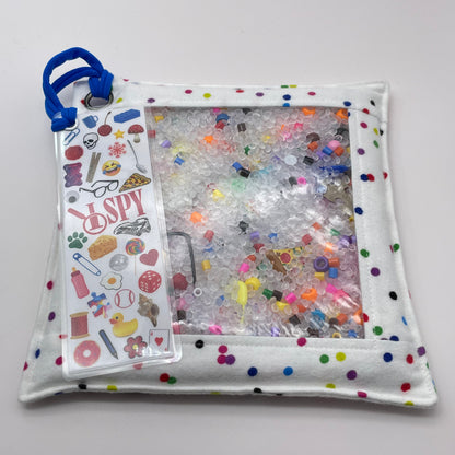 Rainbow Dots iSpy Bag