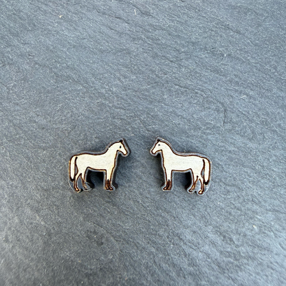 Horse (Full Body) Stud Earrings