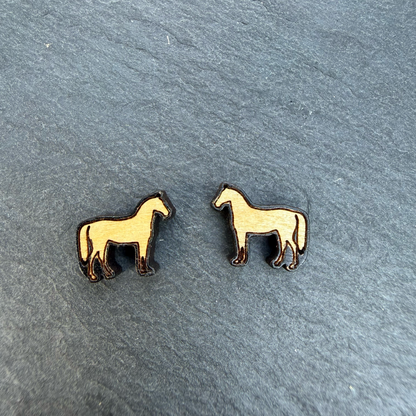 Horse (Full Body) Stud Earrings