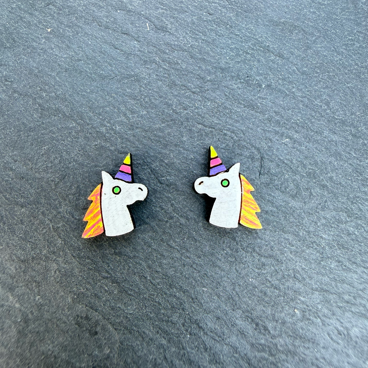 Unicorn Stud Earrings
