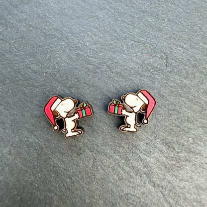 Snoopy Stud Earrings
