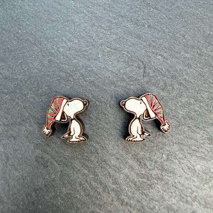 Snoopy Stud Earrings