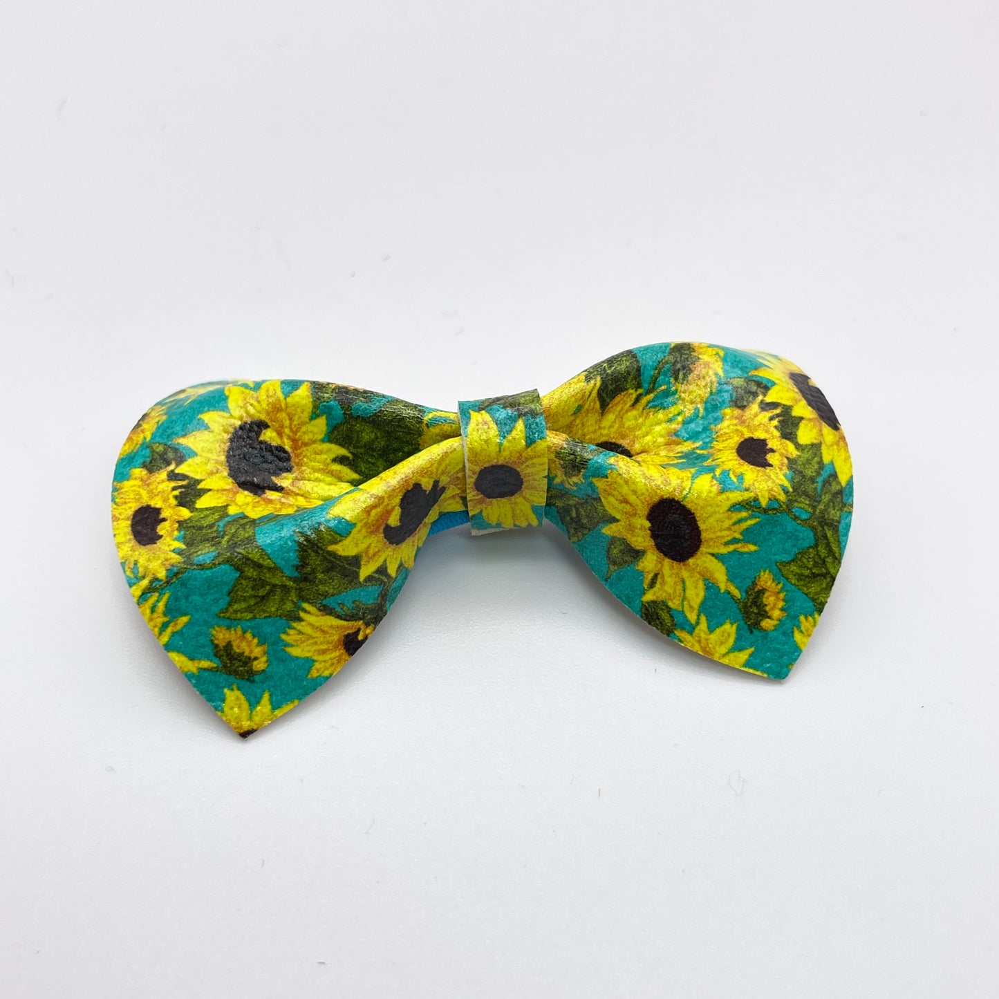 Sunflower Toss Over-the-Collar Pet Bow