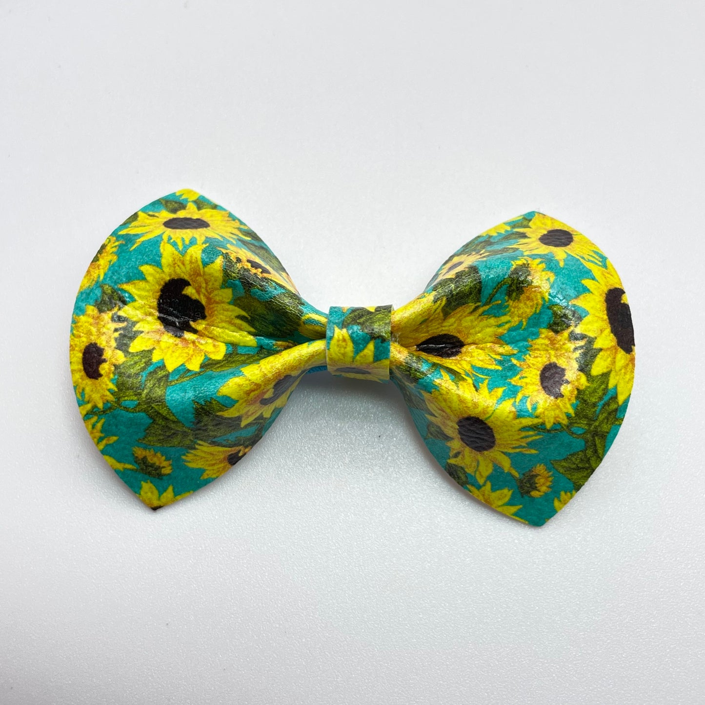 Sunflower Toss Over-the-Collar Pet Bow