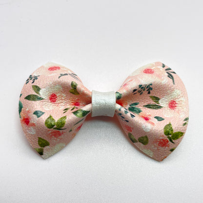 Pretty In Pink Over-the-Collar Pet Bow