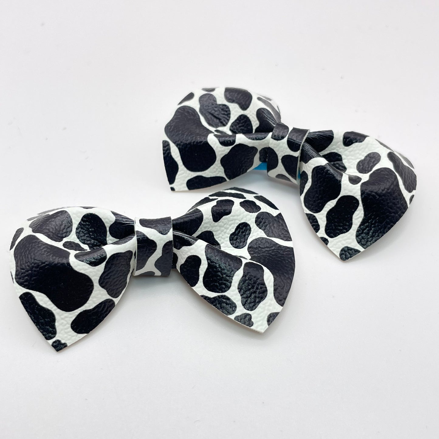 Cow Print Over-the-Collar Pet Bow