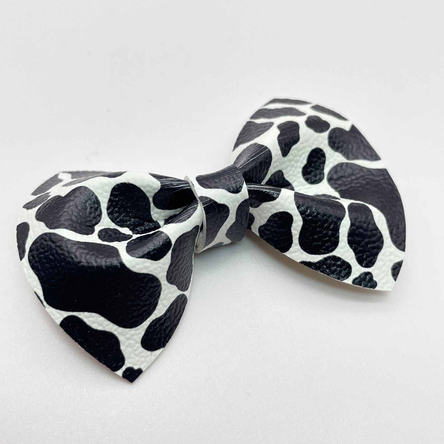 Cow Print Over-the-Collar Pet Bow