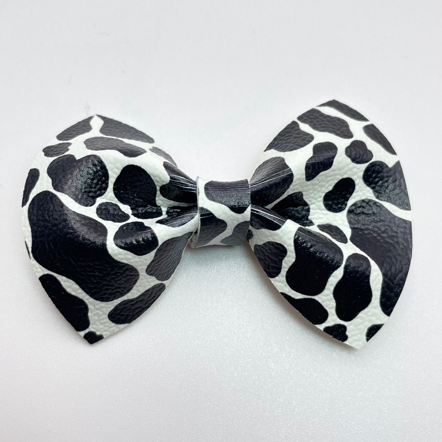 Cow Print Over-the-Collar Pet Bow