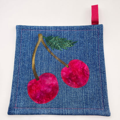 Cherries Pot Holder