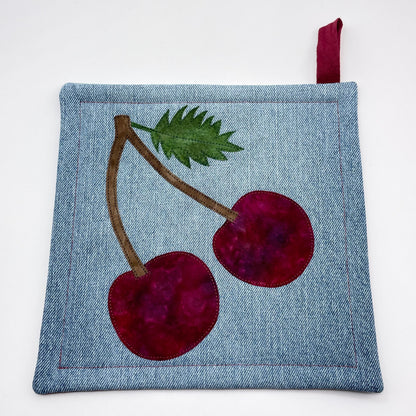 Cherries Pot Holder