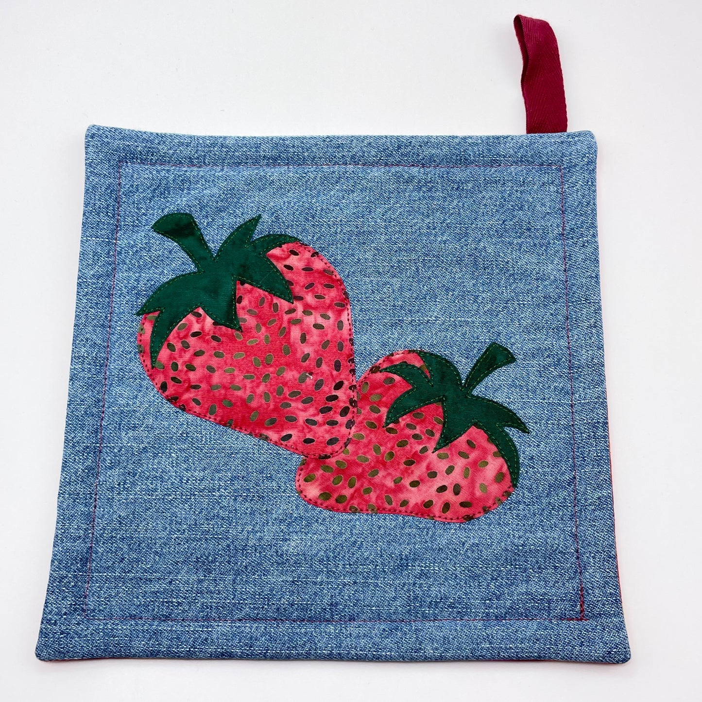 Strawberries Pot Holder