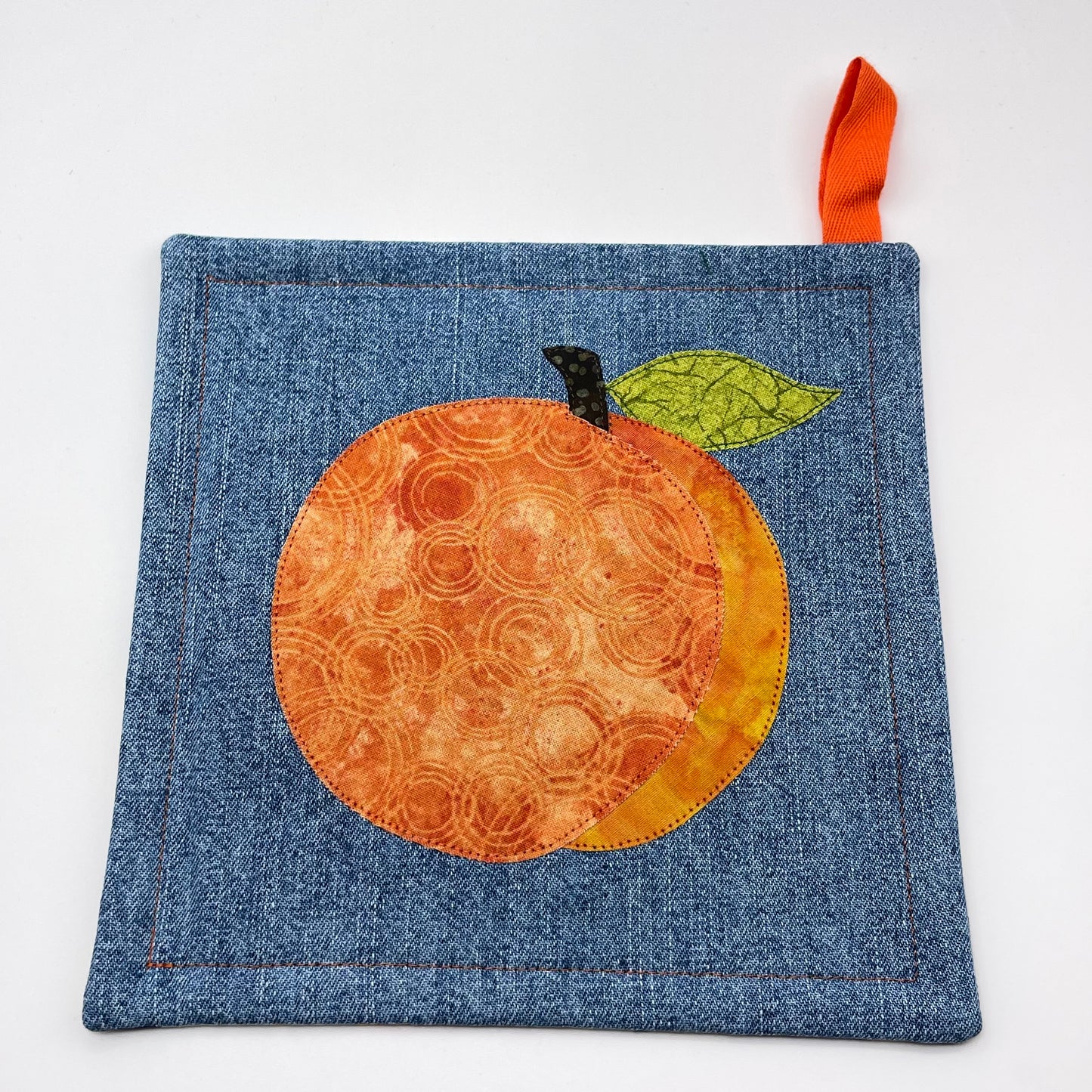 Peach Pot Holder