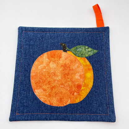 Peach Pot Holder