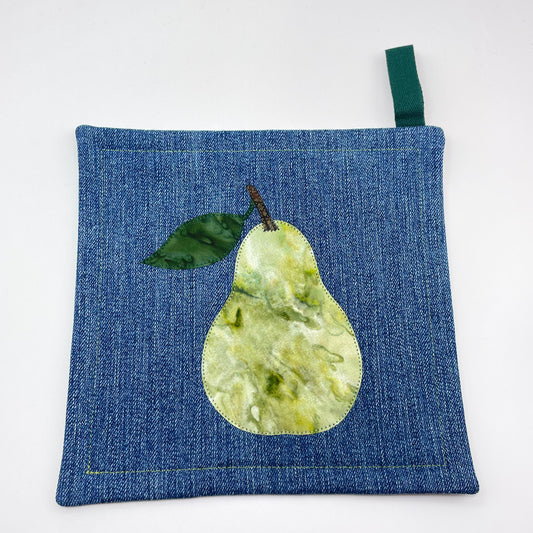 Pear Pot Holder