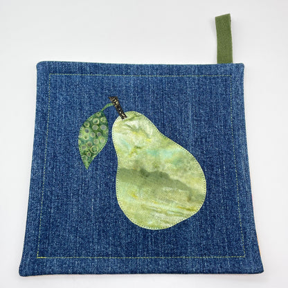 Pear Pot Holder