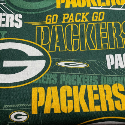 Green Bay Packers Cheesehead Reusable Snack Bag