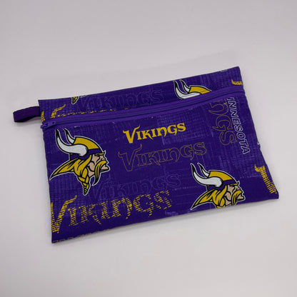 Minnesota Vikings Reusable Snack Bag