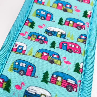 Turquoise Campers Freezie Pop Holder