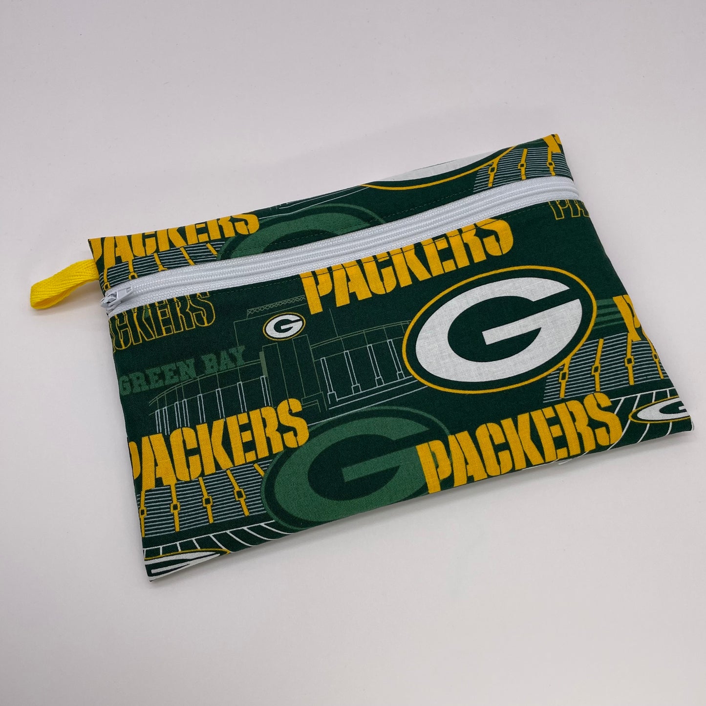 Green Bay Packers Cheesehead Reusable Snack Bag