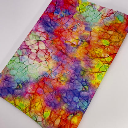 Bright Watercolor Wash Reusable Snack Bag