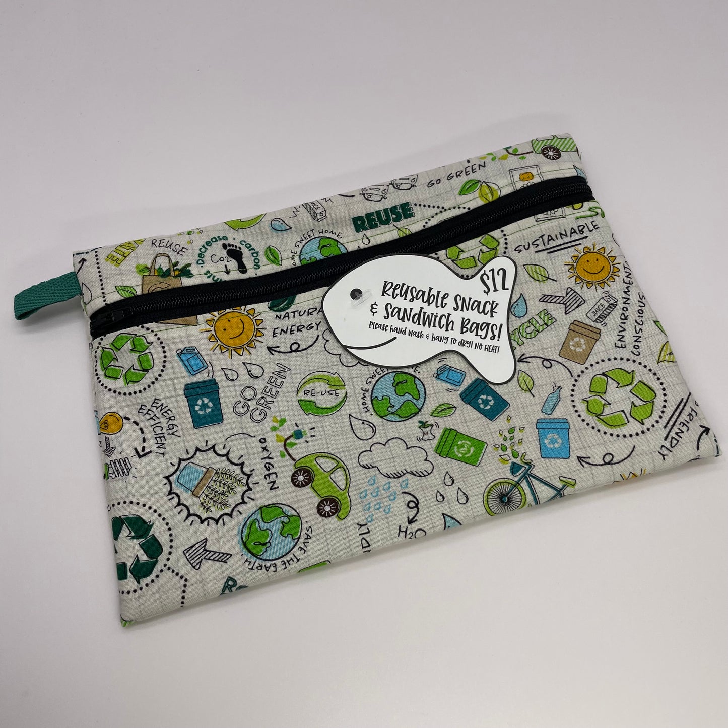 Recycle Reusable Snack Bag