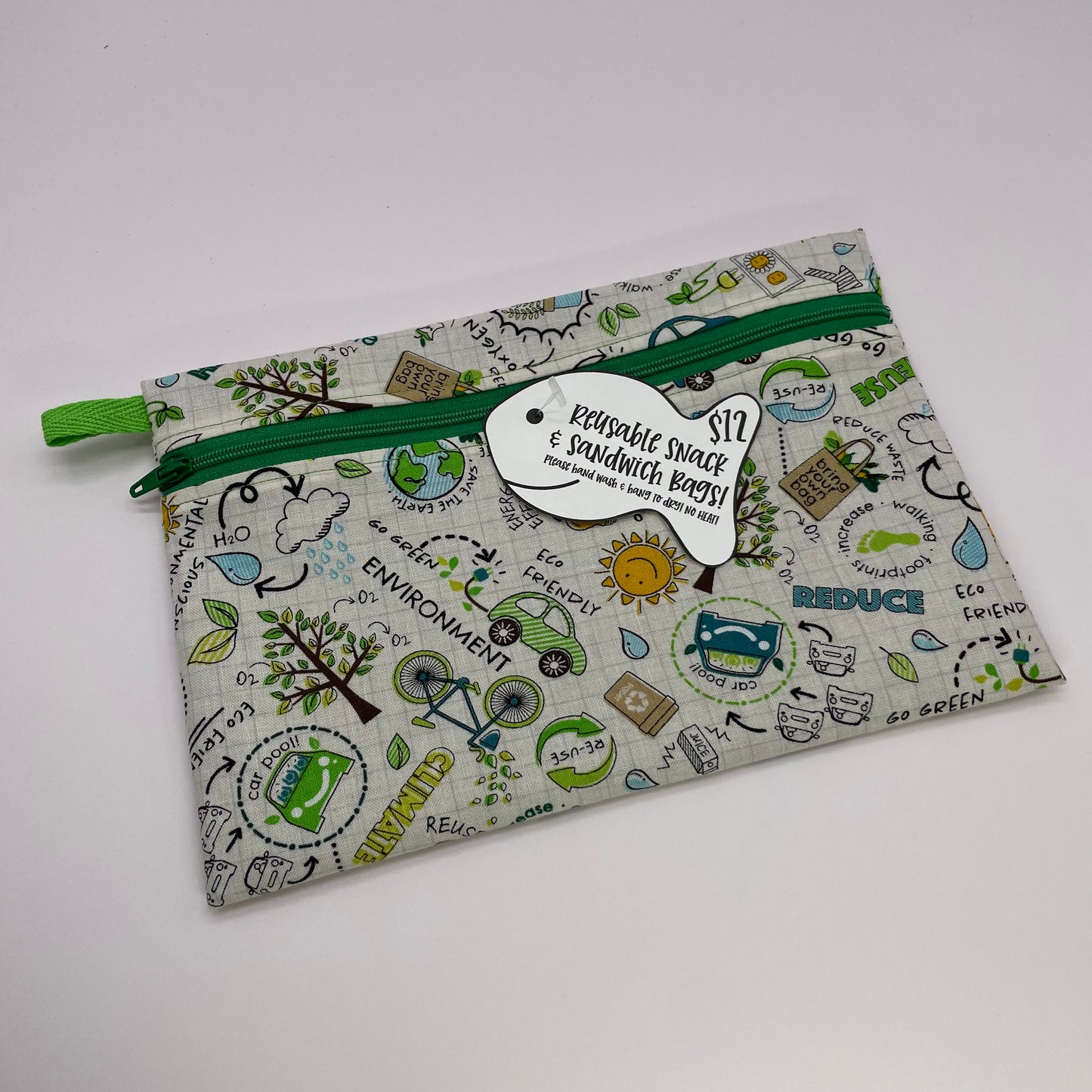 Recycle Reusable Snack Bag