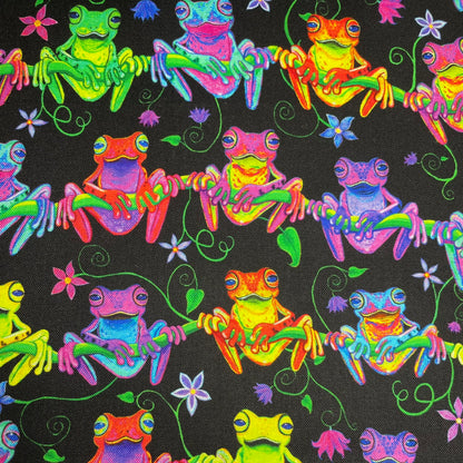 Trippy Toads Travel Pillow Case