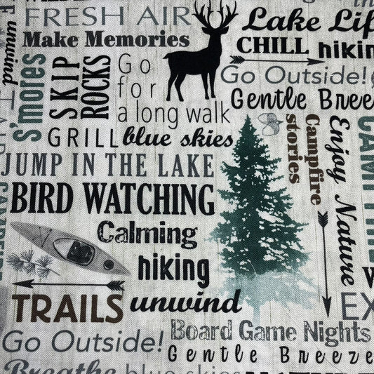 Outdoor Inspiration Travel Pillow Case