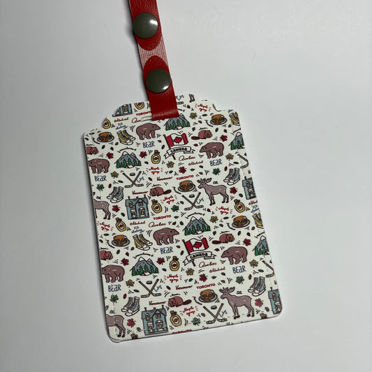 OH Canada Luggage Tag