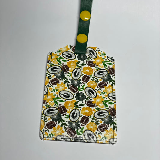 Floral Packers Luggage Tag