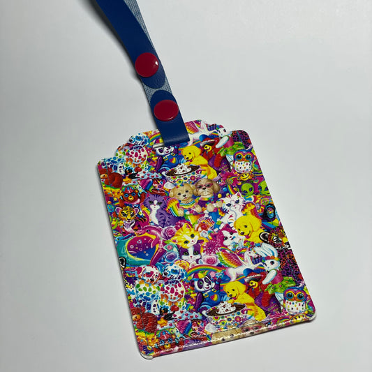 Lisa Frank Luggage Tag