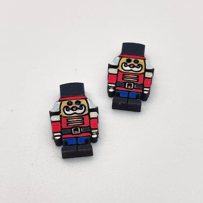 Nutcracker Stud Earrings